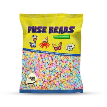 shumee Benny Beads likalne perle PASTELNE BARVE 1500 kosov BB-S-20