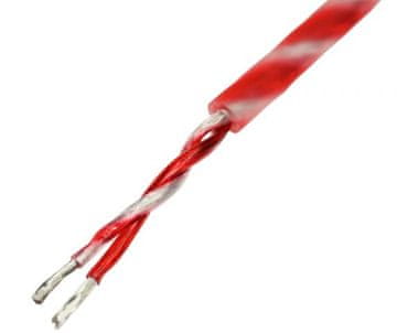 Dietz OFC zvit zvočniški kabel 2 x 1,5 mm², rdeč