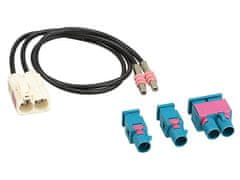 ACV Antenski adapter Fakra vtičnica (F), 2x Fakra vtič (m) ali dvojna Fakra (m)
