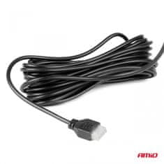 AMIO Parkirni senzorji za vzvratno vožnjo, črni, LED 3D, notranjost amio-03190