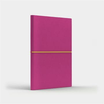 shumee Zvezek A5 Fun M, enobarvno roza/limonina barva