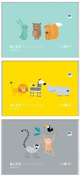 shumee Risalni list A3/20K B&B Kids pastel (10 kosov)