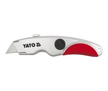 YATO Nož s trapezoidnim rezilom + rezervna rezila YT-7520 YATO