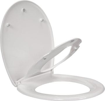 shumee WC DEŽ 2V1 PP-O Z MEHKIM ZAPIRANJEM 75471 WAVE