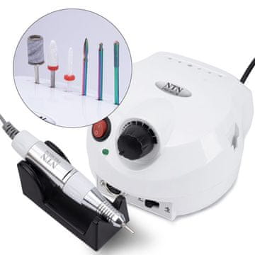 NTN 65W NTN Premium vrtalnik za nohte za manikuro in pedikuro, bel, DM202