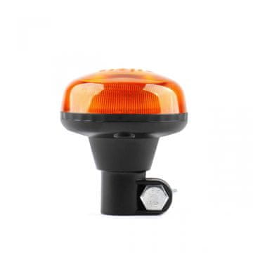 AMIO Mini utripajoča opozorilna lučka 18 LED R65 R10 12V 24V W21p AMIO-02922