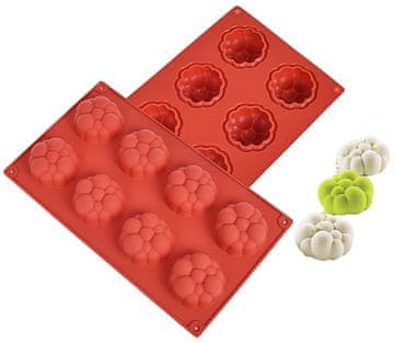 Silikonski model MINI BUBBLES za 8 kosov
