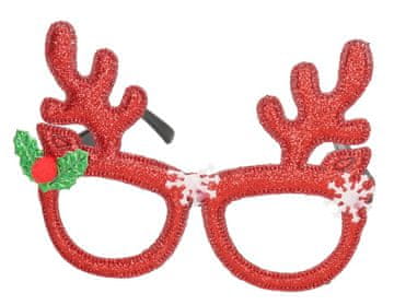 shumee BOŽIČNA OČALA OČALA BLEŠČICE SEVERNI JELENI SMEŠNI ROGOVI