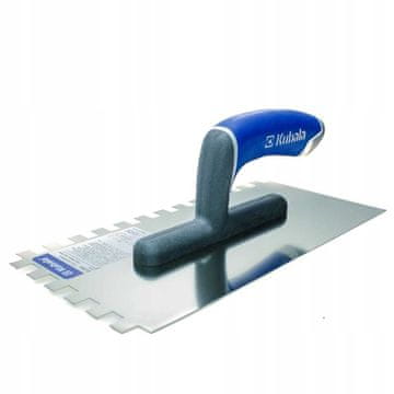 Kubala KUBALA Zobčana gladilka iz nerjavečega jekla 130x270mm 10x10 0264