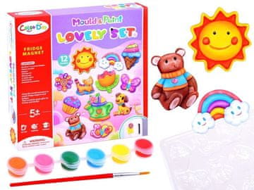 shumee Ustvarjalni komplet za samostojno izdelavo z barvitimi magneti ZA2878