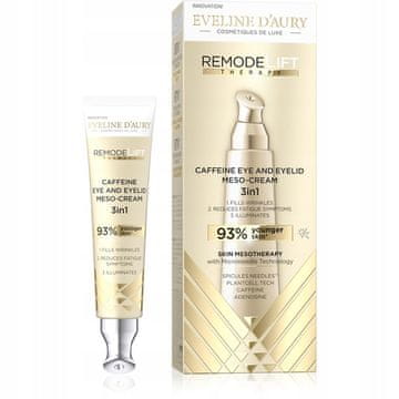 shumee EVELINE D'aury Remodelift Therapy 3-v-1 krema za oči s kofeinom 15 ml