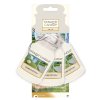Dišava za avto YANKEE CANDLE Car Jar Bonus CLEAN COTTON 3x15g
