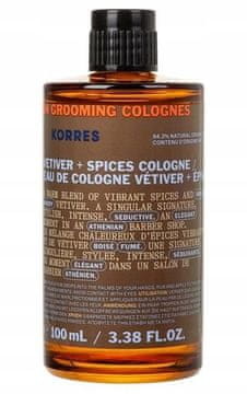 shumee KORRES Achillea Men kolonjska voda Vetiver + začimbe 100 ml