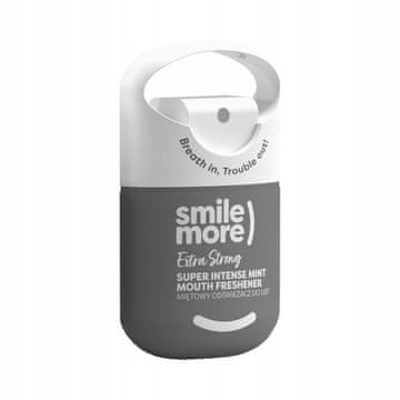 shumee HISKIN Smile More) osvežilni sprej za usta Strong Super Intense Mint Gray 20 ml
