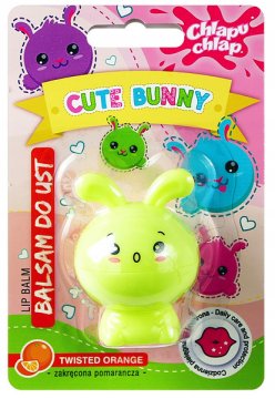 shumee ESTETICA Chlapu Chlap balzam za ustnice Cute Bunny Orange