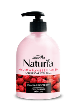 shumee Tekoče milo JOANNA Naturia z malinovim balzamom 500 ml