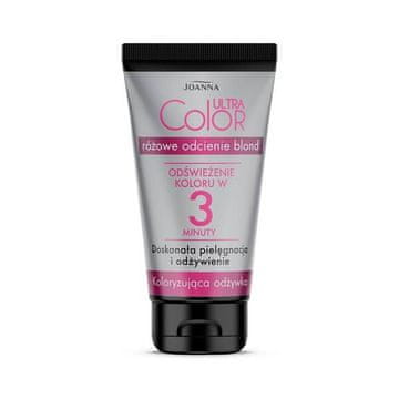 shumee JOANNA Ultra Color 3-minutni balzam za barvanje las v roza blond odtenkih 100 g