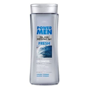 Joanna JOANNA Power Men 3v1 šampon-gel za prhanje 300 ml
