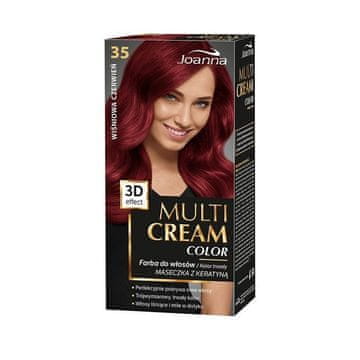 shumee JOANNA barva za lase Multi Cream Color 35 češnjevo rdeča