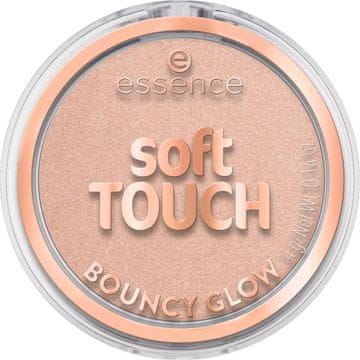shumee ESSENCE Soft Touch Bouncy Glow osvetljevalec obraza 20 glaziranih ros 4 g