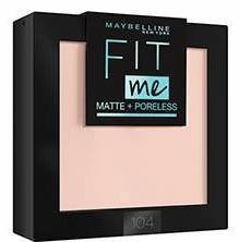 shumee MAYBELLINE Fit Me Matte+Poreless puder v prahu 104 Soft Ivory 9 g