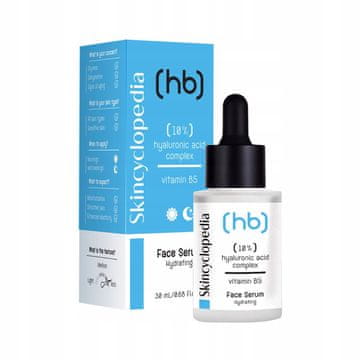 shumee SKINCYCLOPEDIA serum za obraz z 10% kompleksom hialuronske kisline in vitaminom B5 30 ml