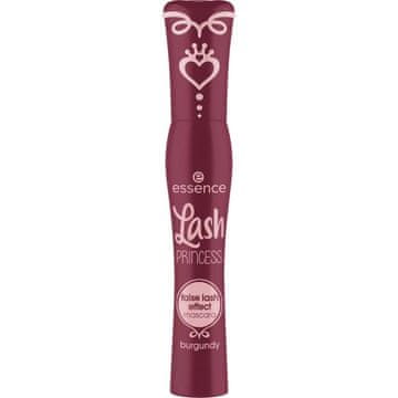 shumee Maskara ESSENCE Lash Princess z učinkom umetnih trepalnic v bordo barvi 12 ml
