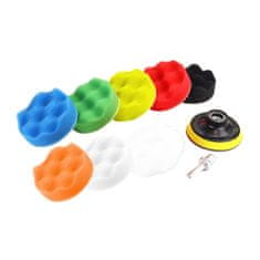 shumee Set polirnih gobic, 8-delne polirne gobice + 80 mm disk + adapter M14 AMIO-03699