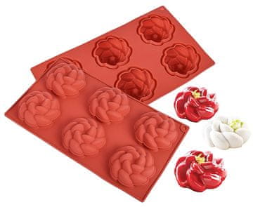 shumee Silikonski model FLOWERS KWIAT za 6 kosov