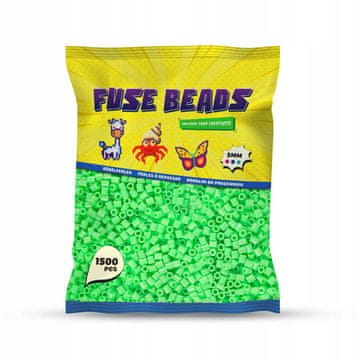 shumee Benny Beads SVETLO ZELENE likalne perle 1500 kosov BB-S-07