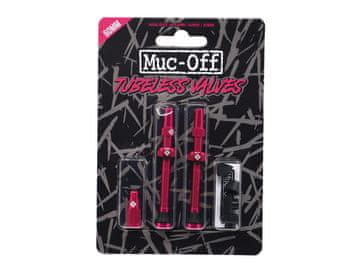 shumee Komplet ventilov za brezzračnice Muc-Off Tubeless 60 mm roza
