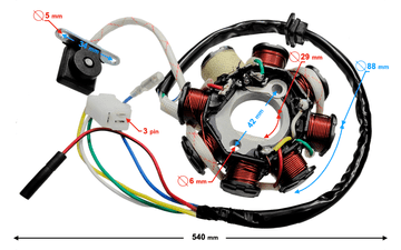 shumee Vžigalna svečka za skuter Hurricane 125