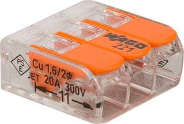 shumee 3-žilni inštalacijski konektor 221413