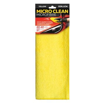 Zollex Krpa iz mikrovlaken (RUMENA) 40* 40 cm, 300 g/m2