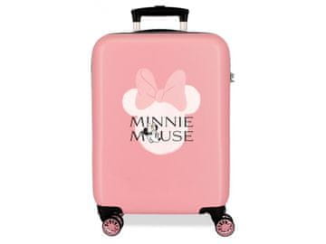 Joummabags Potovalni kovček Minnie Mouse "Glave", 55x38x20cm, 34L, 3141141 (majhen)