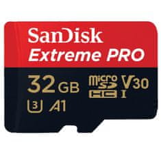 SanDisk Extreme PRO microSDXC UHS-I 32GB (SDSQXCG-032G-GN6MA) spominska kartica