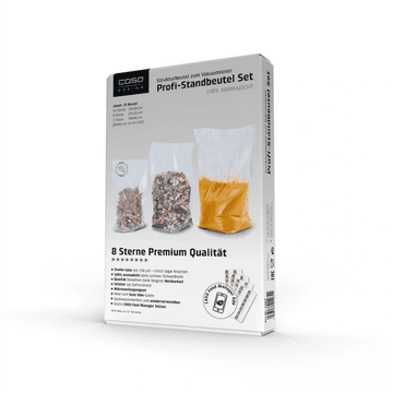 CASO Profi set vrečk za vakumiranje 20 × 30 cm, 25 × 35 cm, 30 × 40 cm