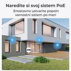 Reolink P340 IP kamera, 4K, zunanja, 12MP, barvni nočni vid, Bullet POE (PC1212AB6K01)