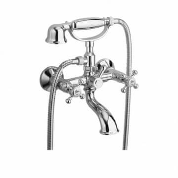 SAPHO ANTEAnástenska kopalniška baterija, kromirana, retro stil, 210 mm