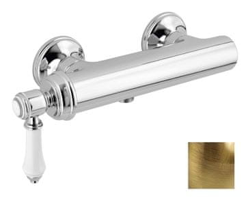 SAPHO VIENNA Stenska Retro Tuš Baterija, Bronasta Eleganca