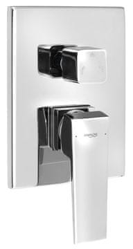 AQUALINE SAPHO RITMO Podometna Pršna Baterija s 3 Izhodi, Krom