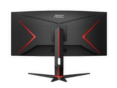 AOC CU34G2XP/BK 34" VA UWQHD 180Hz ukrivljen gaming monitor