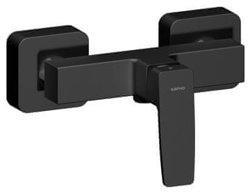 SAPHO Črna Mat Stenska Pipa TURSI za Tuš