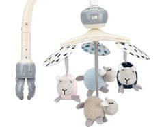 MoMi Kiki otroški vrtiljak z igračami, 4 igrače, 6 melodij