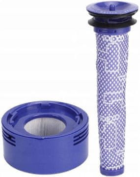 slomart Set 2 filtrov HEPA za Dyson V7 in V8 – kakovostni zamenjavi za čistejši zrak v vašem domu