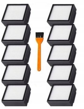 slomart Filtr HEPA za iRobot Roomba E4 E5 E6 E7 I3 I4 I5 I6 I7 I8 J7 - 10 kosov, kakovostni in obnovljivi, Bisanti