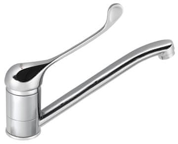 Bruckner BRUCKNER BOLNIŠNICA medicinska kuhinjska armatura z okroglo zasnovo, krom 221mm