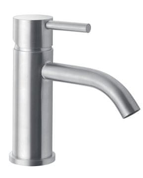 SAPHO Umyvalniška pipa MINIMAL, mat nerjaveče jeklo, eleganten dizajn
