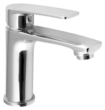 SAPHO KORANA Samostoječa Okrogla Medeninasta Umiwalna Baterija, Krom, 356 mm