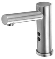 AQUALINE Samostoječa senzorijska pipa 6V DC nerez mat - AQUALINE